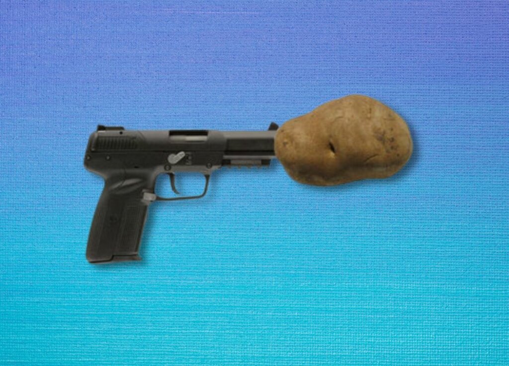 Can A Potato Be Used As A Gun Silencer